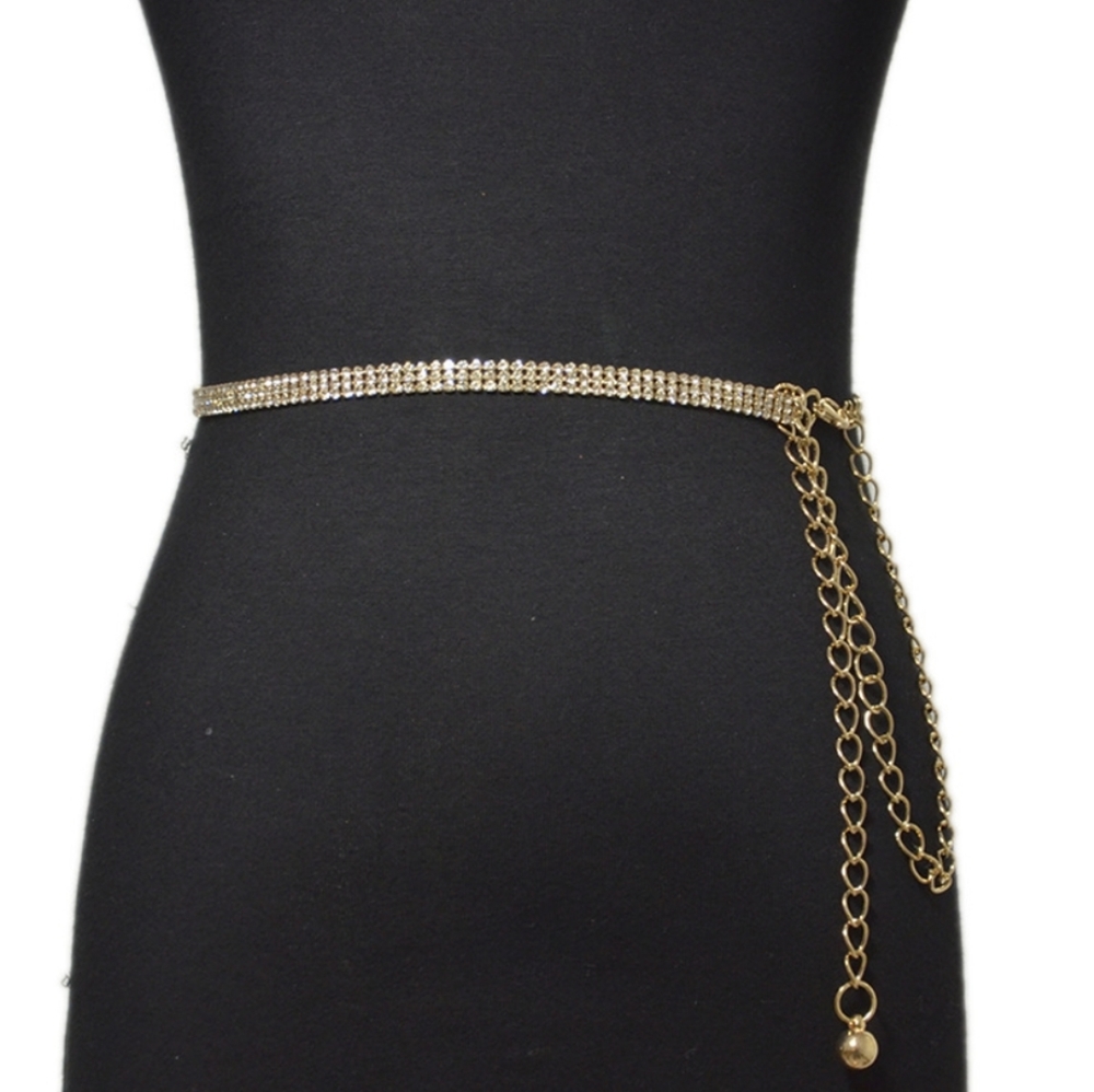 Luxury Gold Metal Waist Chain Belts